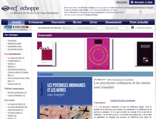 Tablet Screenshot of ecf-echoppe.com